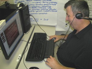 A blind Employ-Ability Participant using JAWS A blind Employ-Ability Participant using JAWS