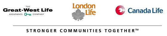 Great West Life, London Life, Canada Life Logo, Stronger Communities Working Together