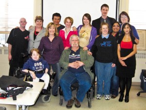 Employ-Ability Program Instructors and Participants in Burnaby, British Columbia