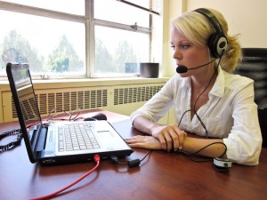 Helping clients through Distance Computer Comfort