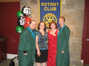 Photo from left to right: Jeremy (GED Graduate from Neil Squire Society CALP), Heidi (Former Neil Squire Society CALP Teacher), Bev Grasse (Employment Specialist from Neil Squire Society and Fredericton Sunrise Rotary President), and Shelley (GED Graduate from Neil Squire Society CALP and Neil Squire Solutions client) Photo from left to right: Jeremy (GED Graduate from Neil Squire Society CALP), Heidi (Former Neil Squire Society CALP Teacher), Bev Grasse (Employment Specialist from Neil Squire Society and Fredericton Sunrise Rotary President), and Shelley (GED Graduate from Neil Squire Society CALP and Neil Squire Solutions client)