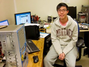 Joey, Computer Refurbishing volunteer
