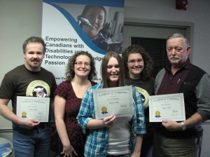 Kevin and his fellow Employ-Ability graduates