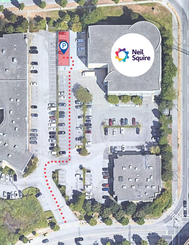 3999 Henning Drive Parking Map Neil Squire