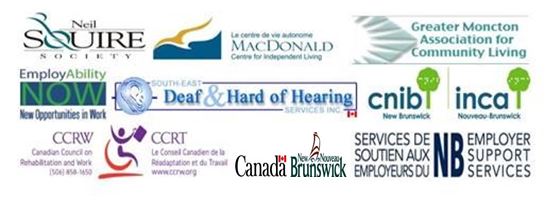 The logos of the Walk & Run's sponsors