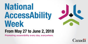 National AccessAbility Week poster