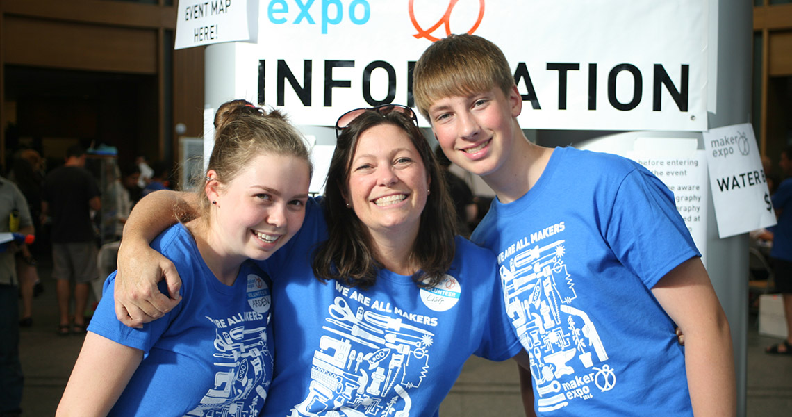 maker expo volunteers