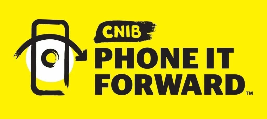 CNIB Phone it Forward logo