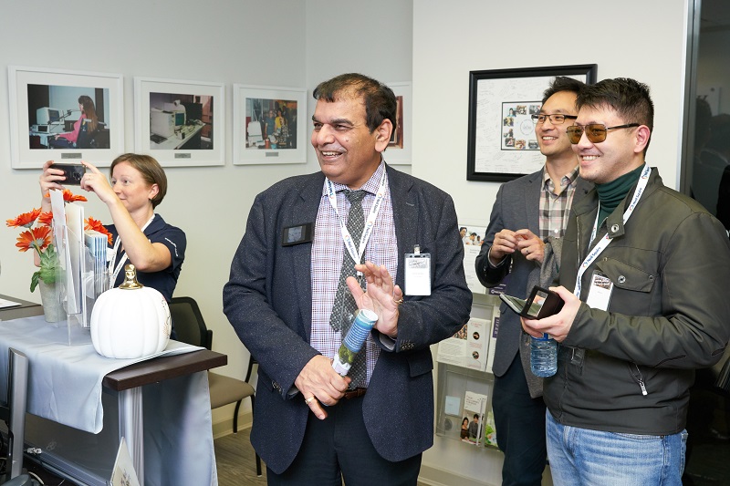 Guests at the event