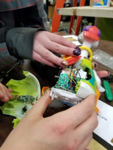 a toy being hacked