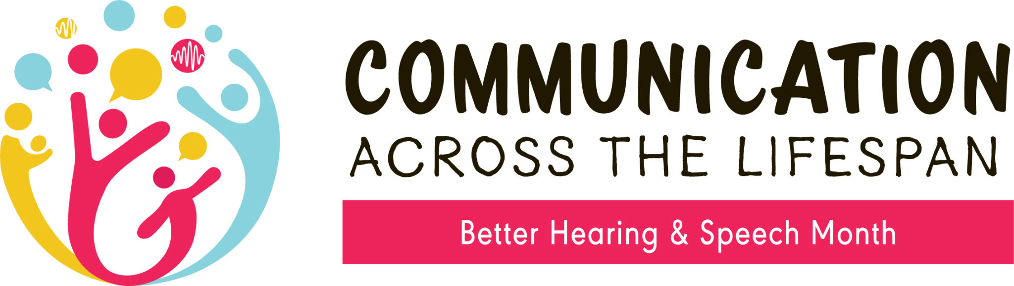 better speech and hearing month logo