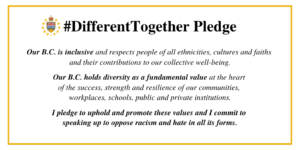 #DifferentTogether Pledge