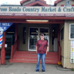Kathleen outside Crossroads Country Market