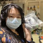 Maker Mimi Xia showing off her LipSyncs. (Image Credit: Mimi Xia)