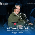 #ATWorldRecord graphic
