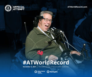 #ATWorldRecord graphic