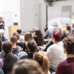 an in-person lecture