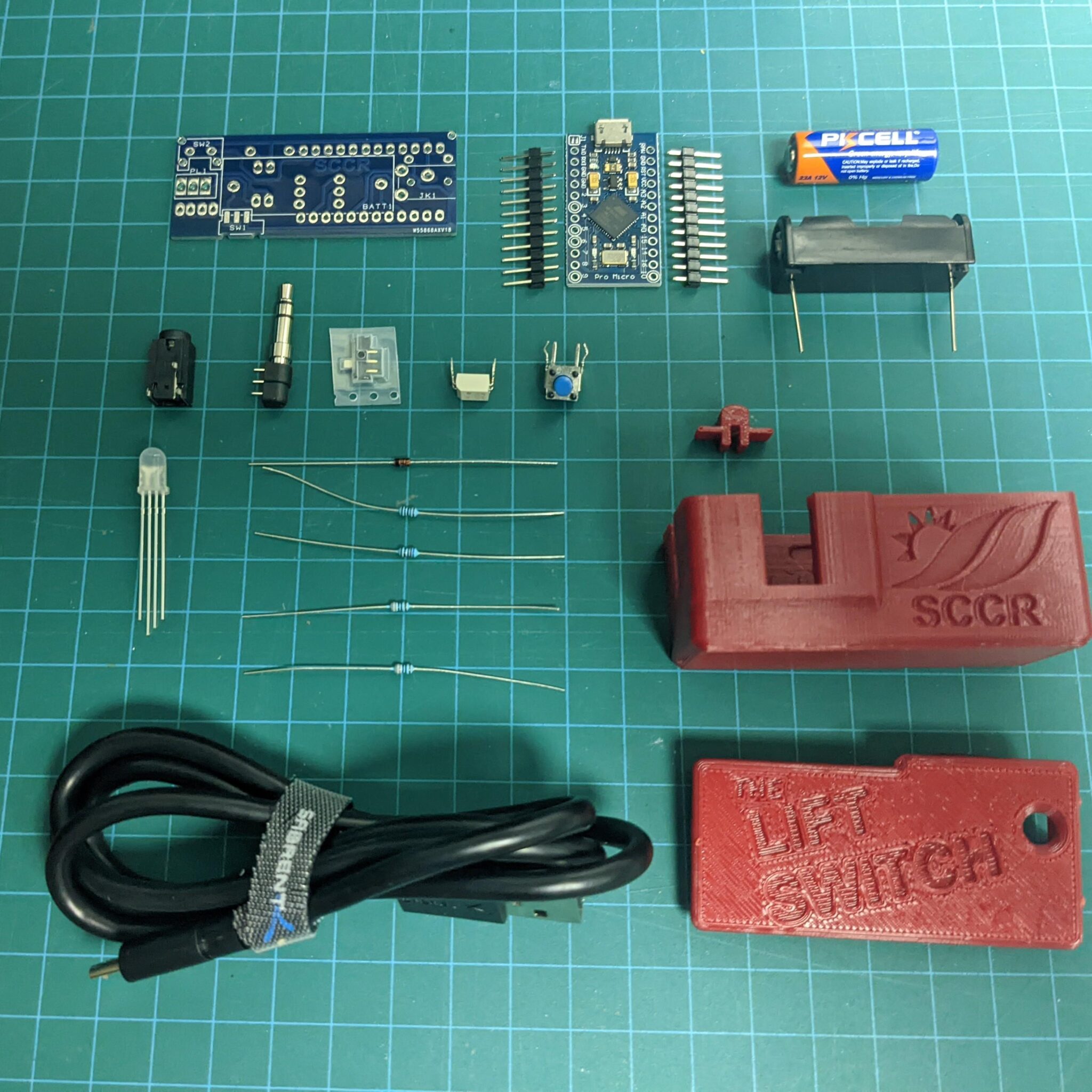 the components for a lift switch