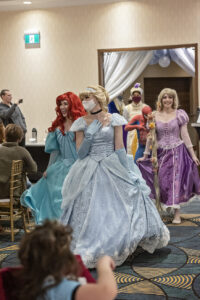 The Storybook Princesses enter