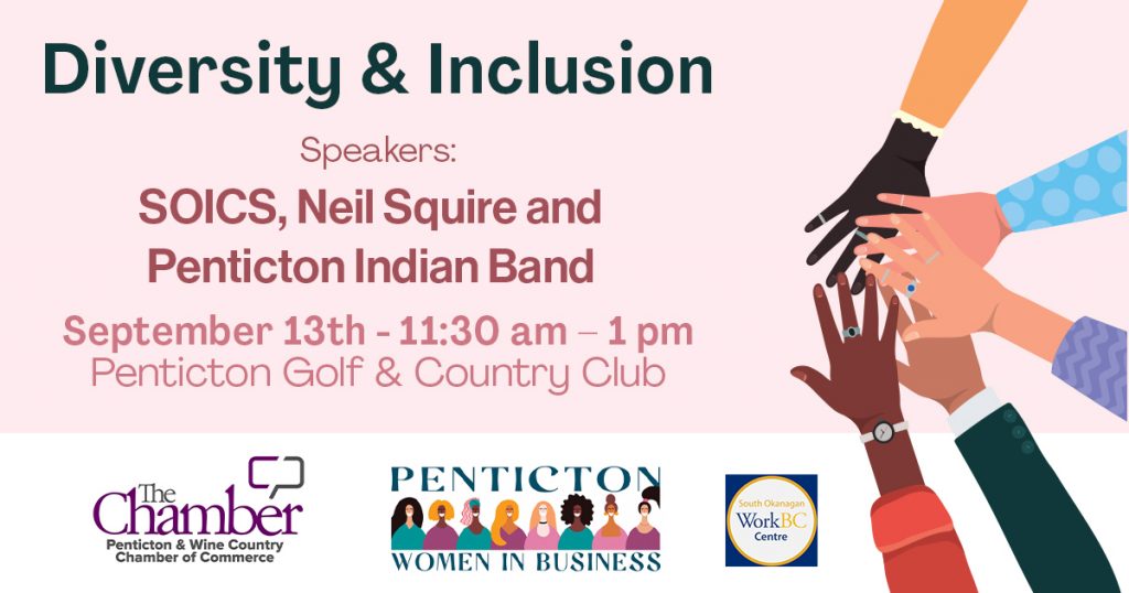 poster for Diversity & Inclusion business luncheon