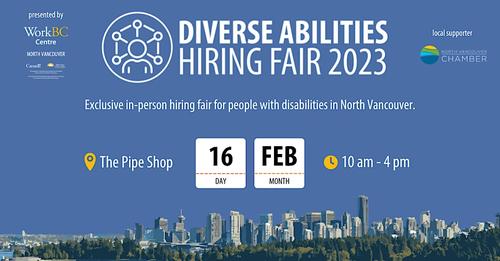 Diverse Abilities Hiring Fair 2023 banner