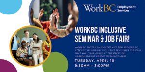 WorkBC Inclusive Seminar and Job Fair logo