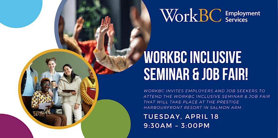 WorkBC Inclusive Seminar and Job Fair logo
