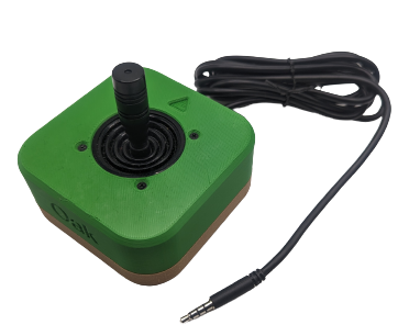 An Oak Compact Joystick, which resembles more of an arcade style joystick.