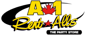 A1 Rent Alls - The Party Store logo.