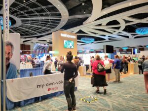 A glimpse of the booths at ATIA.