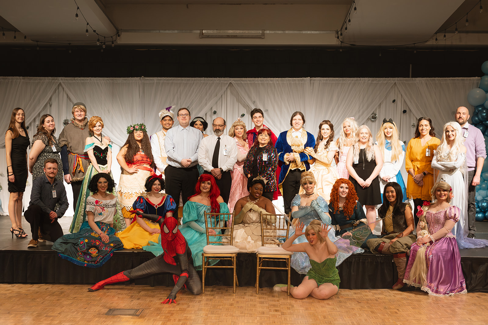 The STorybook Princess Cast and Neil Squire Prairie Regional Team.
