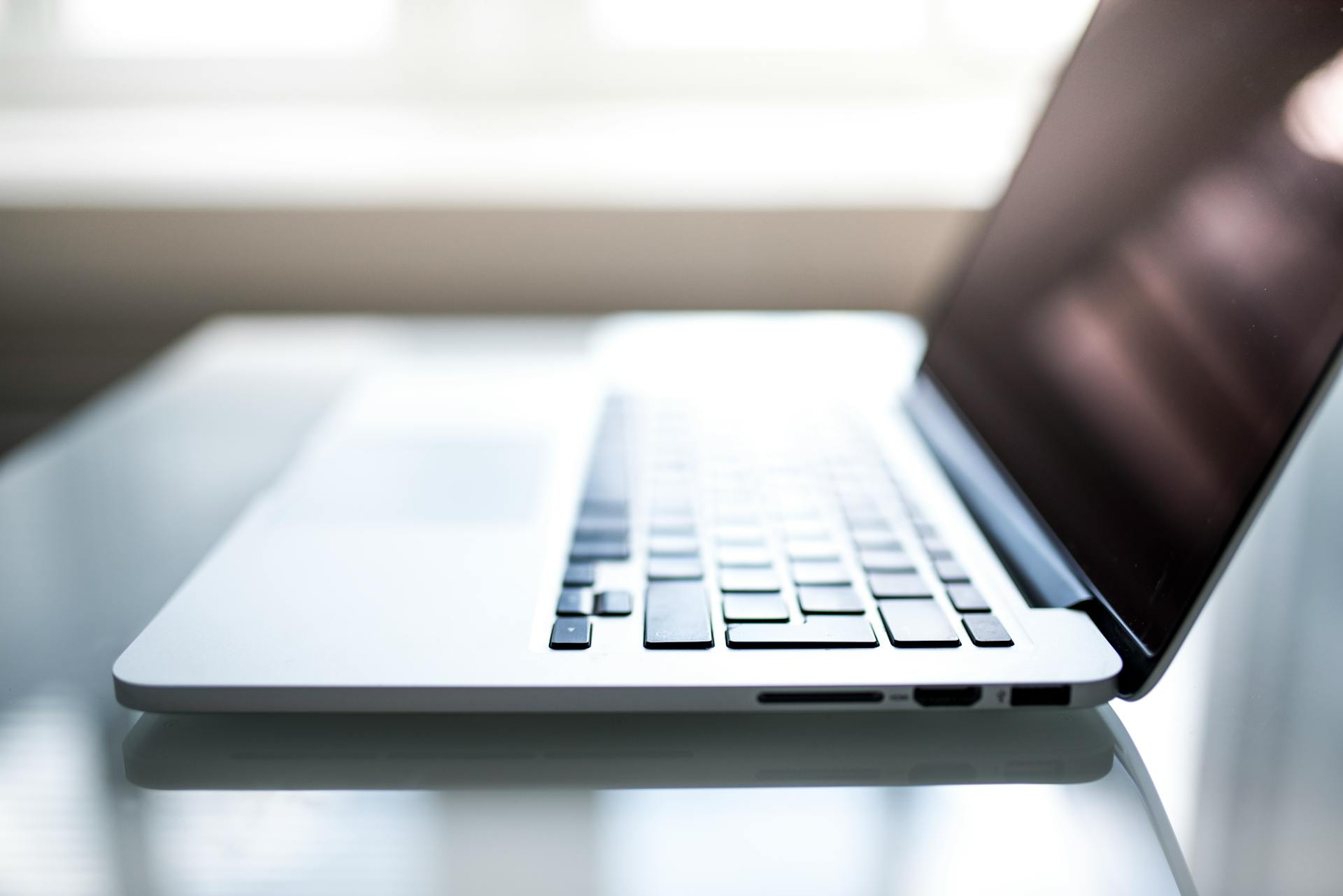 A laptop.