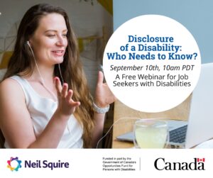 Disclosure of a Disability graphic