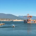 A shipyard in Vancouver.