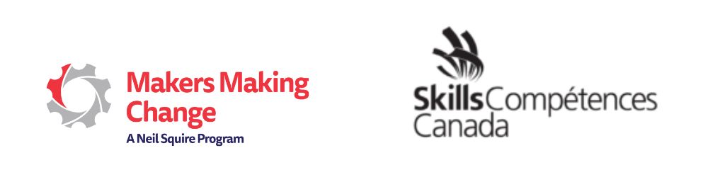 Makers Making Change and Skills Canada logos