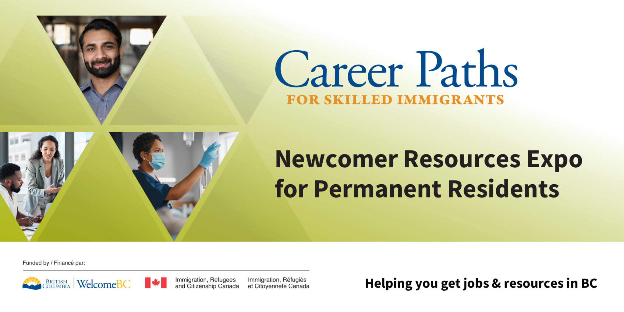 Newcomer Resources Expo event banner