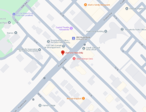 Yellowknife Office Location Map