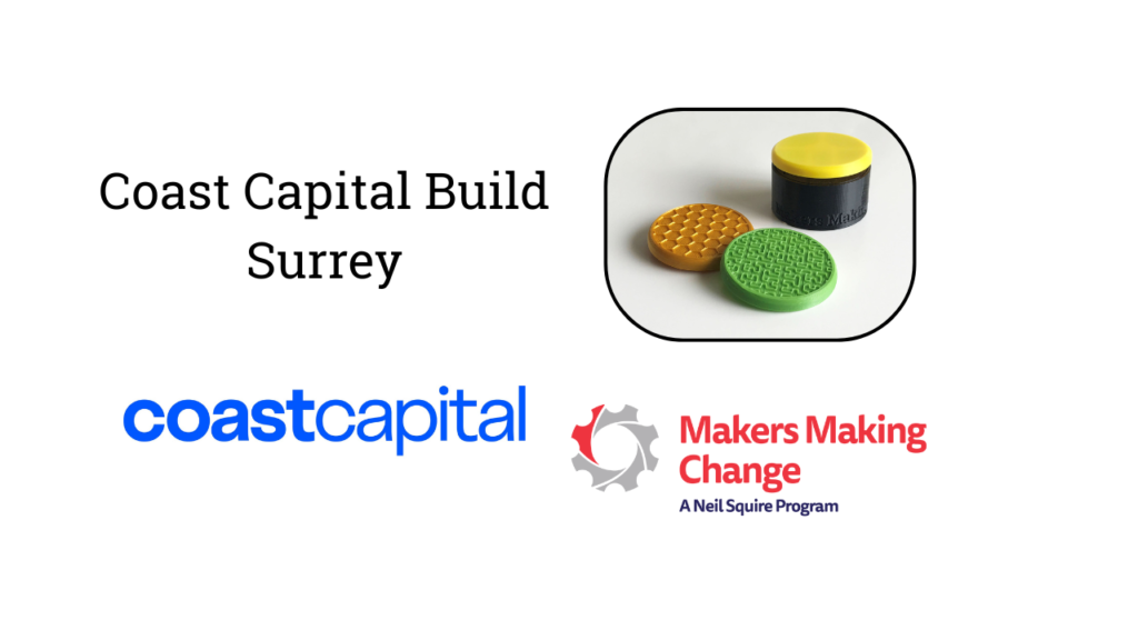 Event banner for Coast Capital Surrey build.