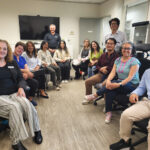 The large group from MOSAIC in our Solutions lab with Employer Outreach Developer Nate Toevs.