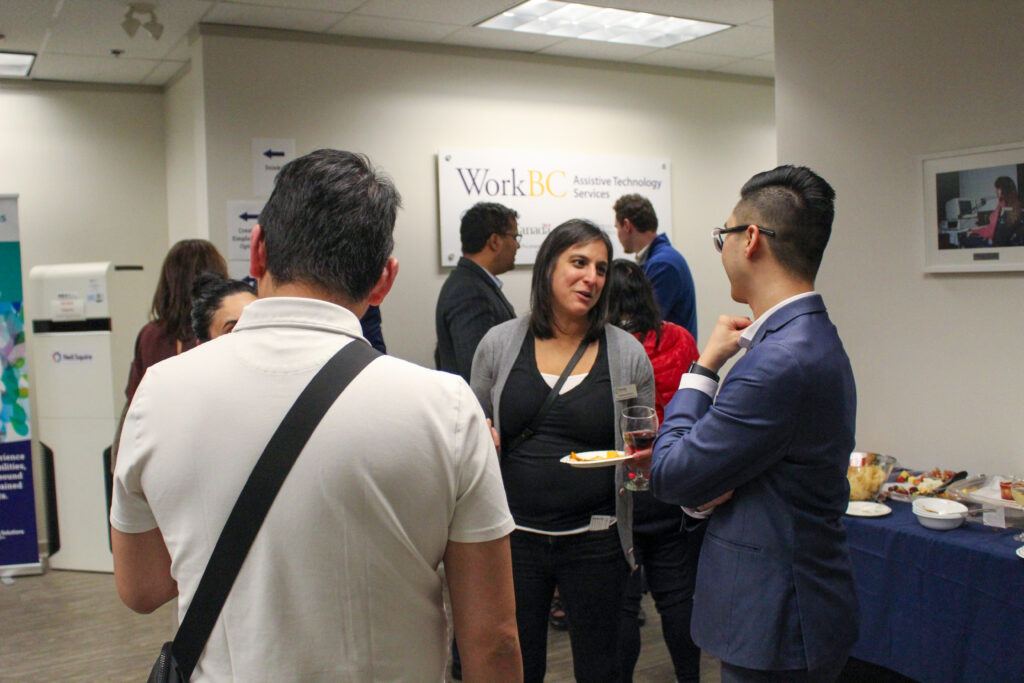 A crowd at the event.