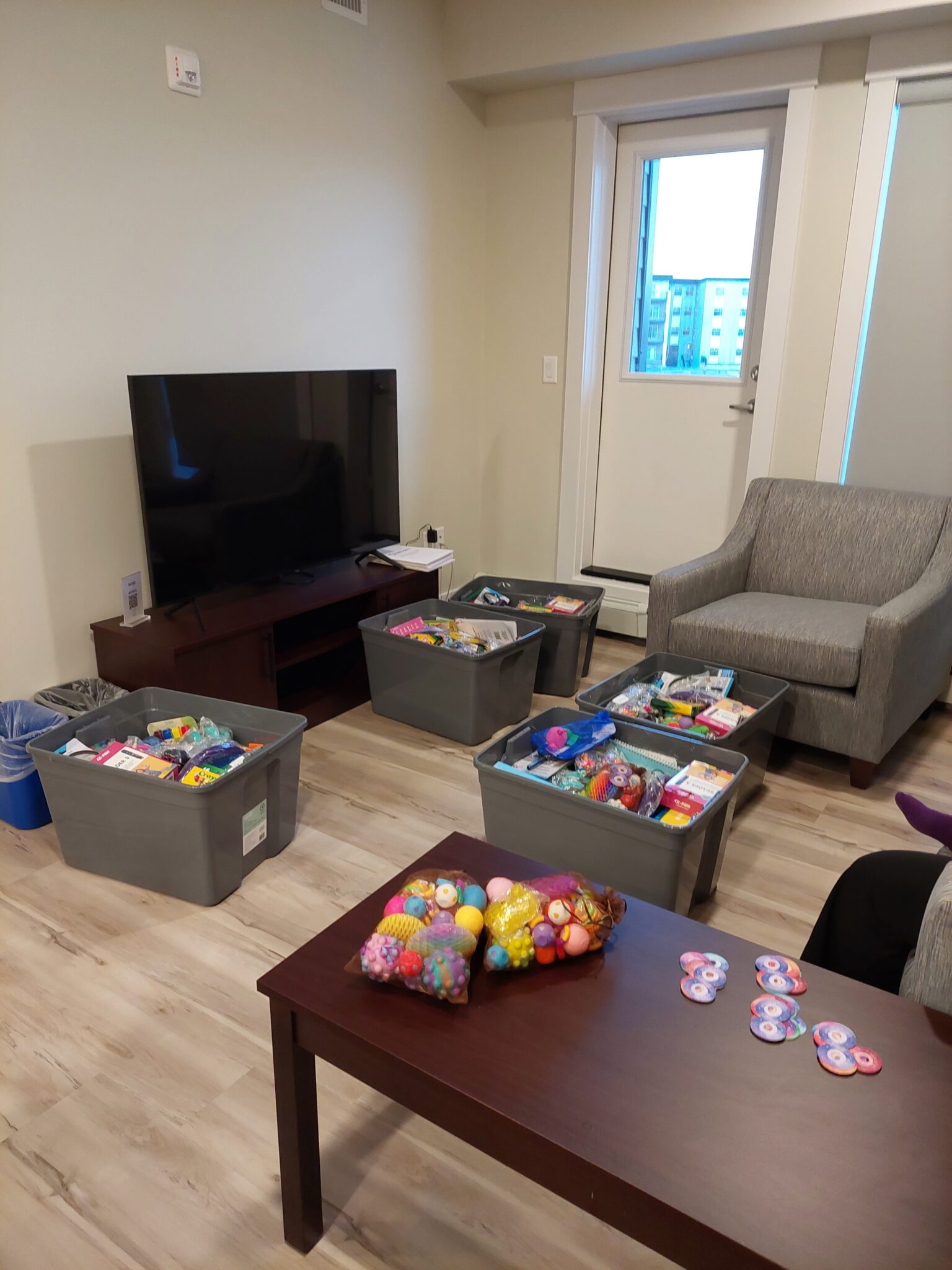 The Solutions for School kits on their way to being delivered.