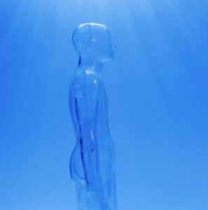 a graphic of a clear robot