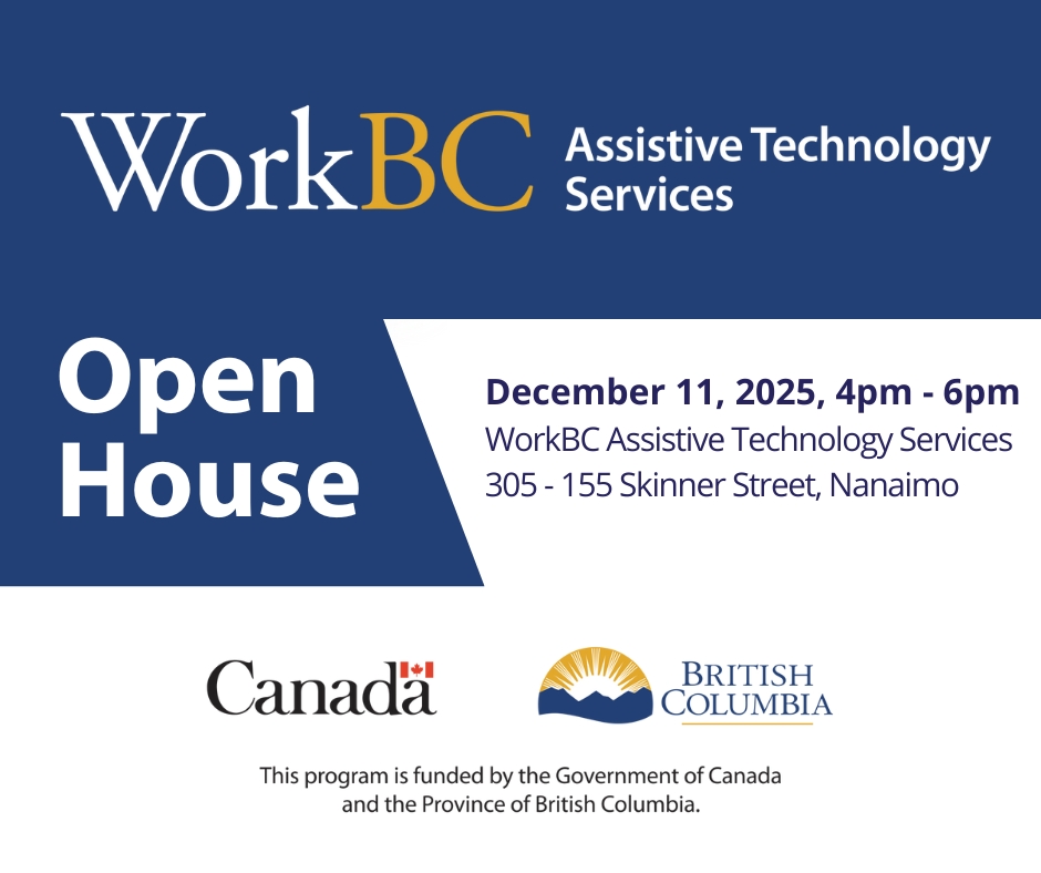 WorkBC ATS Nanaimo Open House Graphic