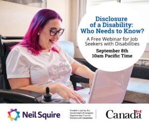 Graphic: Disclosure of a Disability, Who Needs to Know