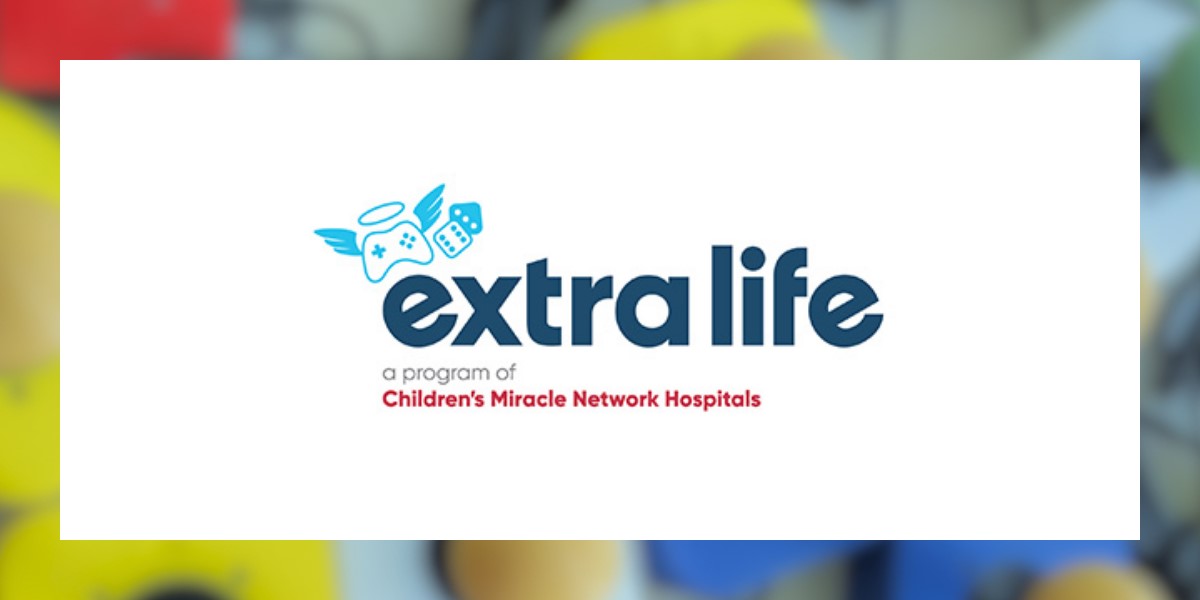 Extra Life logo.